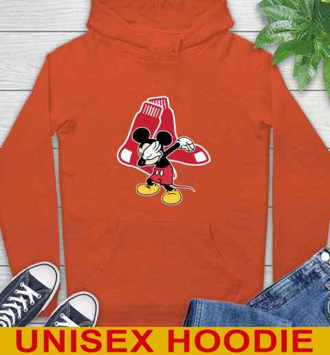 Boston Red Sox MLB Baseball Dabbing Mickey Disney Sports Hoodie 5