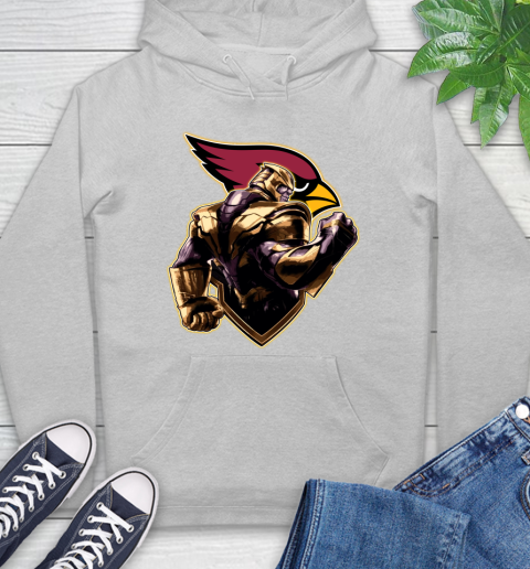 NFL Thanos Avengers Endgame Football Sports Arizona Cardinals Hoodie 6