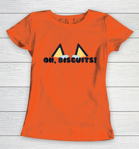 Blueys Oh Biscuits Mums Dad Cartoon Mothers Women's T-Shirt 2