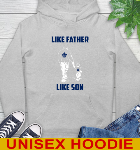 Toronto Maple Leafs NHL Hockey Like Father Like Son Sports Hoodie 7 Toronto Maple Leafs NHL Hockey Like Father Like Son Sports Hoodie - Image 7