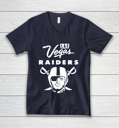 Las Vegas Raider V-Neck T-Shirt 3 Las Vegas Raider V-Neck T-Shirt - Image 3