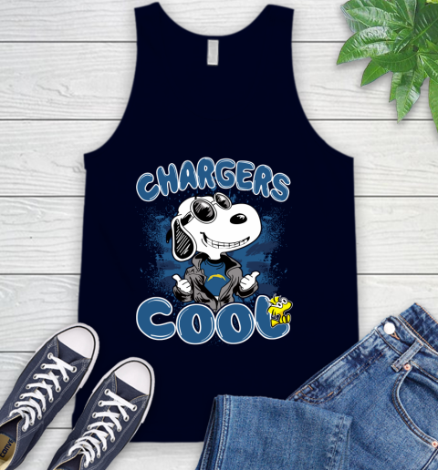 NFL Football Los Angeles Chargers Cool Snoopy Shirt Tank Top 2