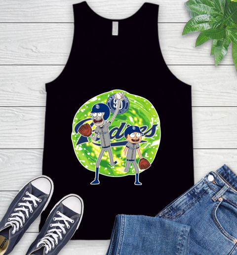 MLB San Diego Padres Rick And Morty Baseball Sports Tank Top 2