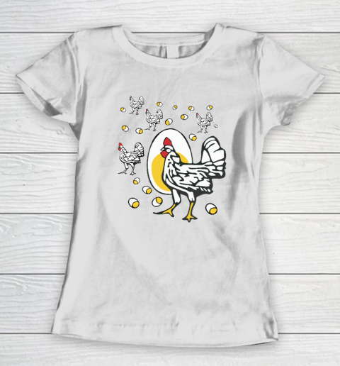 Roseanne Chicken Shirt  Funny Roseanne Rooster and Egg Women's T-Shirt