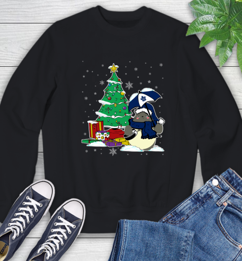 Toronto Maple Leafs NHL Hockey Cute Tonari No Totoro Christmas Sports Sweatshirt