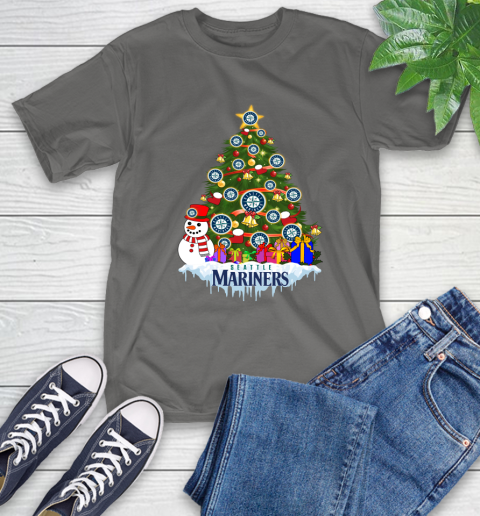Seattle Mariners Merry Christmas MLB Baseball Sports T-Shirt 9