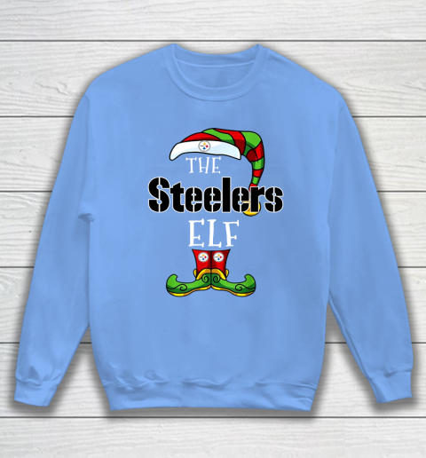 Pittsburgh Steelers Christmas ELF Funny NFL Sweatshirt 8