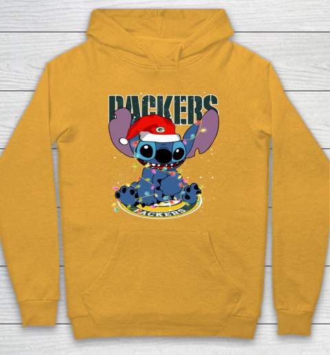 Green Bay Packers NFL Football noel stitch Christmas Hoodie 2