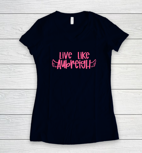 Live Like Aubreigh Women's V-Neck T-Shirt 2