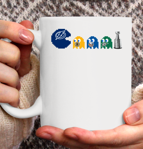 Tampa Bay Lightning x Pacman Create History For Stanley Cup Ceramic Mug 11oz 2