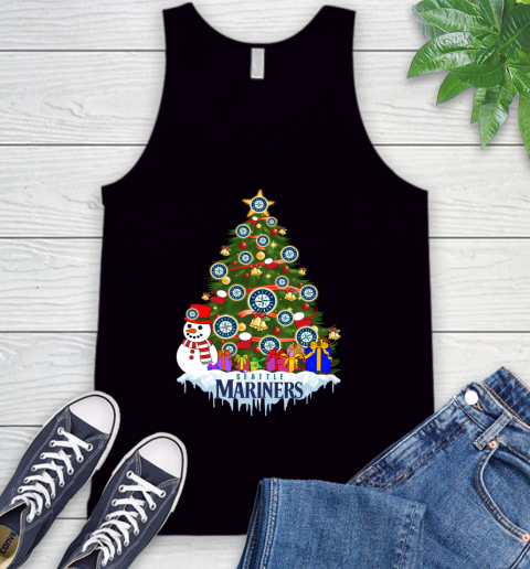 Seattle Mariners Merry Christmas MLB Baseball Sports Tank Top 2
