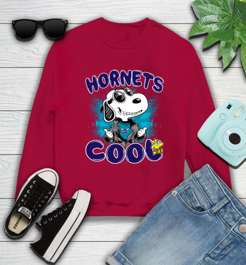 NBA Basketball Charlotte Hornets Cool Snoopy Shirt Sweatshirt 8