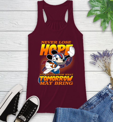 Buffalo Bills NFL Football Mickey Disney Never Lose Hope (1) Racerback Tank 2