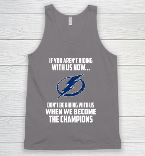 NHL Tampa Bay Lightning Hockey We Become The Champions Tank Top 6