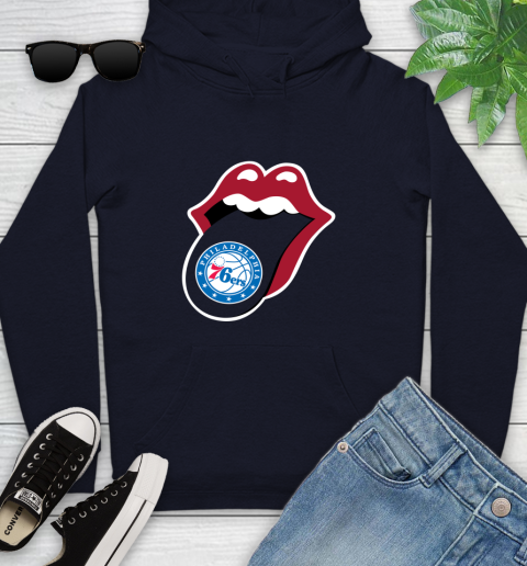 Philadelphia 76ers NBA Basketball Lips I Root For My Team Adoring Fan 140