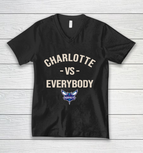 Charlotte Hornets Vs Everybody V-Neck T-Shirt