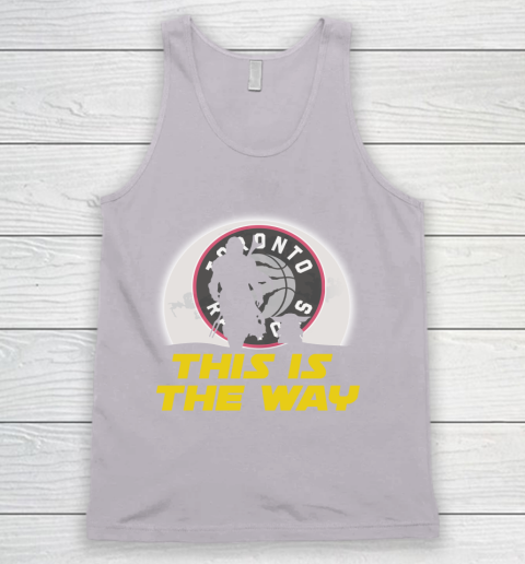 Toronto Raptors NBA Basketball Star Wars Yoda And Mandalorian This Is The Way Tank Top 3