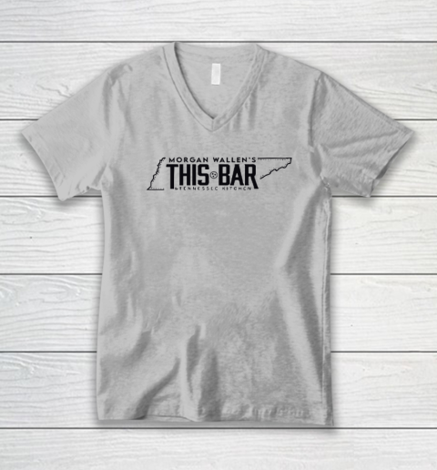 Morgan Wallen's This Bar And Tennessee Kitchen V-Neck T-Shirt 2
