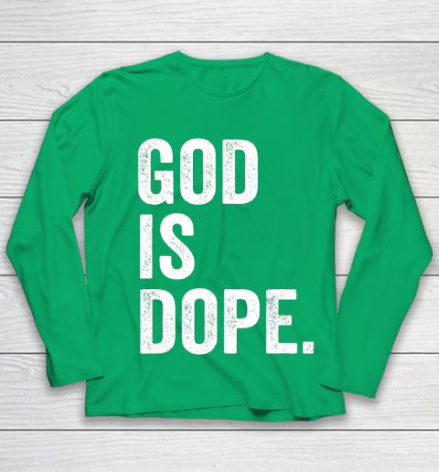 God Is Dope Youth Long Sleeve 4