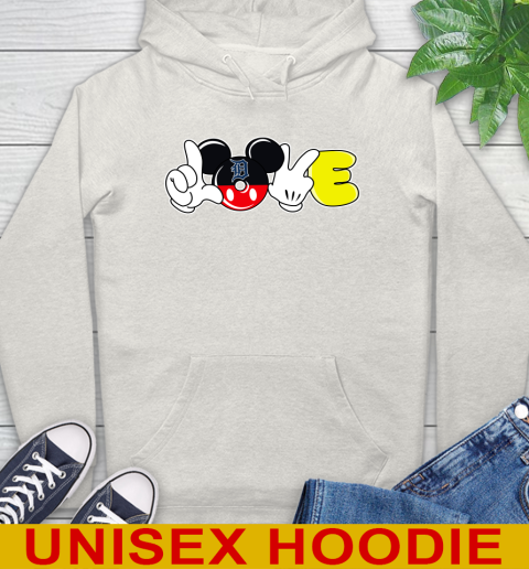 Detroit Tigers MLB Baseball Love Mickey Disney Sports Hoodie 12