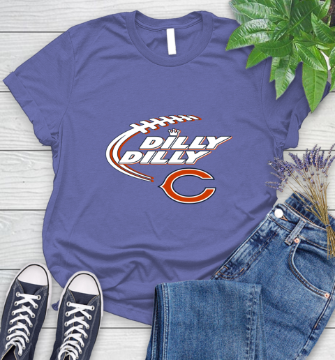 NFL Chicago Bears Dilly Dilly Football Sports Women's T-Shirt 11