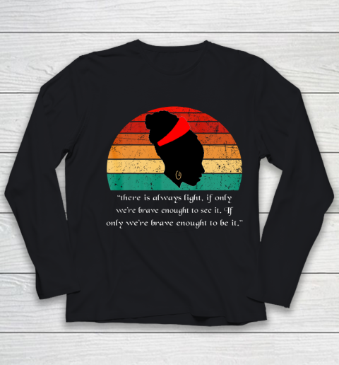 Amanda Gorman There is Always Light Funny Retro Vintage Youth Long Sleeve