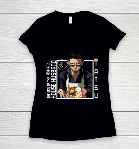 Graphic Way Of The Househusband Anime Outfits Manga Series Women's V-Neck T-Shirt