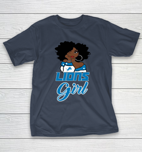 Detroit Lions Girl NFL T-Shirt 4