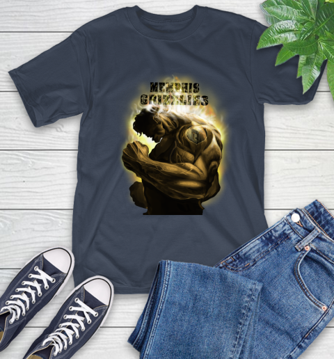 Memphis Grizzlies NBA Basketball Hulk Marvel Avengers Sports T-Shirt 3