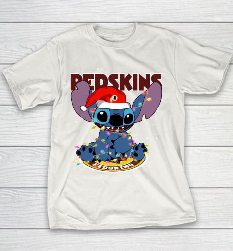Washington Redskins NFL Football noel stitch Christmas Youth T-Shirt