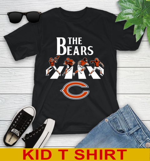 NFL Football Chicago Bears The Beatles Rock Band Shirt Youth T-Shirt