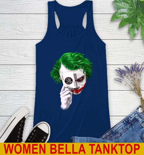 Toronto Raptors NBA Basketball Joker Card Shirt Racerback Tank 7