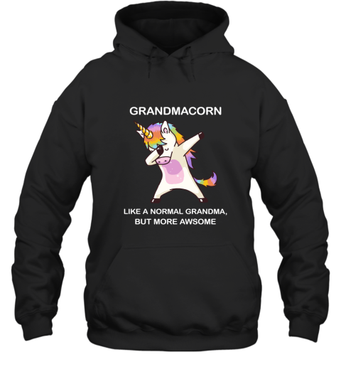 Unicorn Grandmacorn Dabbing Like A Normal Grandma But More Awesome Hoodie