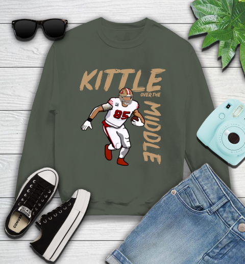 George Kittle Kittle Over the Middle San Francisco Shirt 121