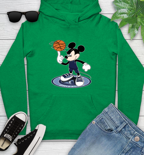 NBA Basketball Memphis Grizzlies Cheerful Mickey Disney Shirt Youth Hoodie 7
