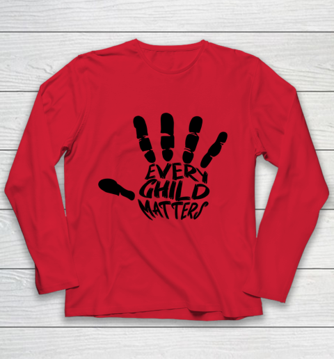 Every Child Matters Indigenous Education Orange Day Youth Long Sleeve 7