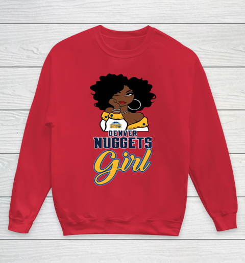 Denver Nuggets Girl NBA Youth Sweatshirt 9