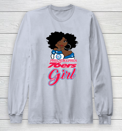 Philadelphia 76ers Girl NBA Long Sleeve T-Shirt 6
