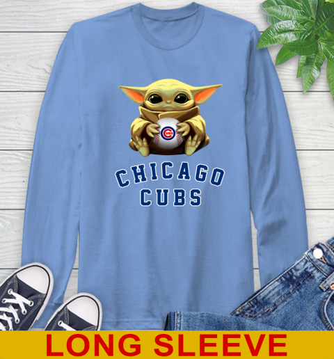 MLB Baseball Chicago Cubs Star Wars Baby Yoda Shirt 68
