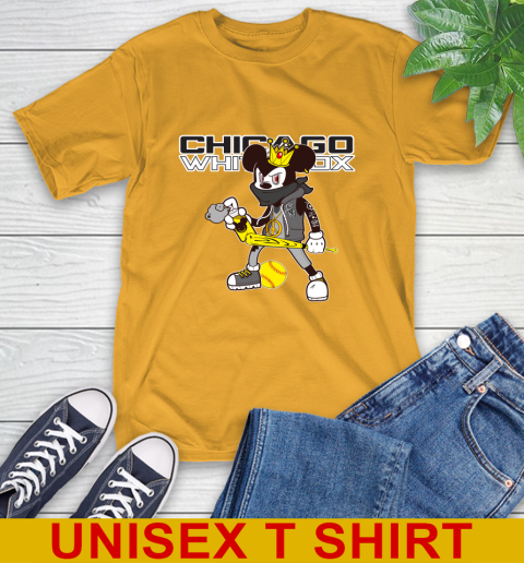 Chicago White Sox MLB Baseball Mickey Peace Sign Sports T-Shirt 3