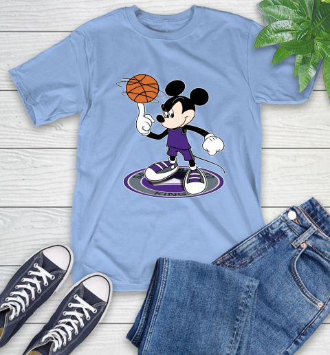 NBA Basketball Sacramento Kings Cheerful Mickey Disney Shirt T-Shirt 12