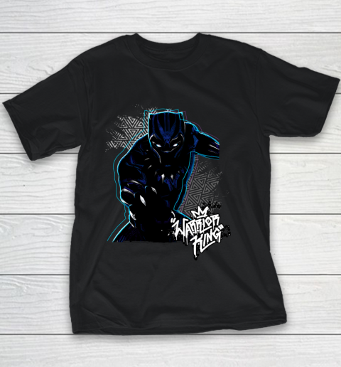 Marvel Black Panther Movie Warrior Color Pop Youth T-Shirt