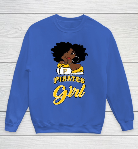 Pittsburgh Piratess Girl MLB Youth Sweatshirt 8