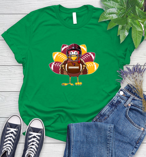 Arizona Cardinals Turkey Thanksgiving Day Women's T-Shirt 6