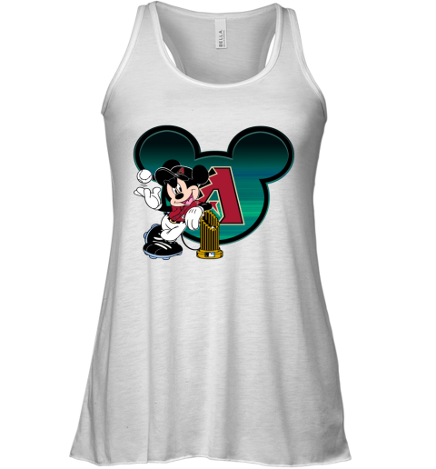 MLB Arizona Diamondbacks The Commissioner's Trophy Mickey Mouse Disney Baseball T Shirt MyI1kuVEFJq flowy tank 32 95 151514 front white
