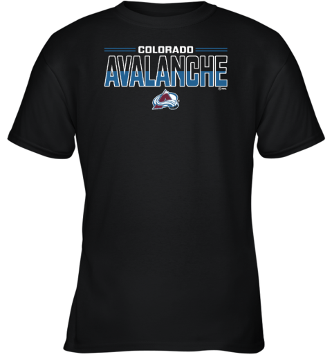 NHL Shop Colorado Avalanche Champion Logo Youth T-Shirt