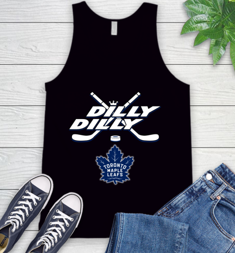 NHL Toronto Maple Leafs Dilly Dilly Hockey Sports Tank Top 2