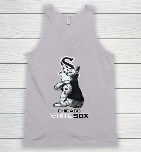 MLB Baseball My Cat Loves Chicago White Sox Tank Top 3