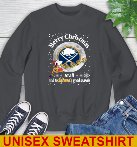 Buffalo Sabres Merry Christmas To All And To Sabres A Good Season NHL Hockey Sports Sweatshirt 7