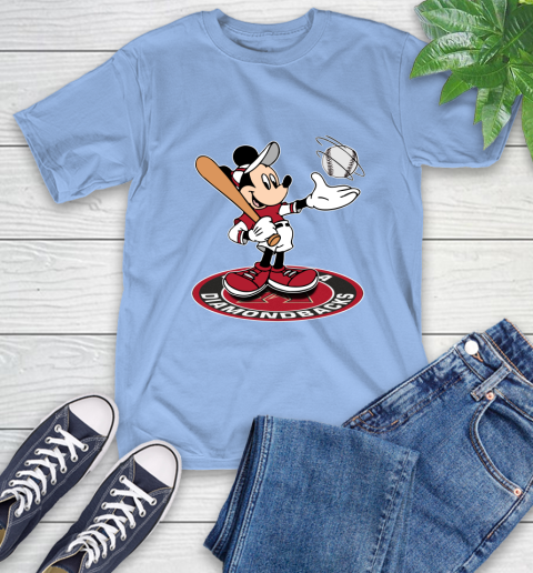 MLB Baseball Arizona Diamondbacks Cheerful Mickey Disney Shirt T-Shirt 12